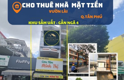 Cho thuê nhà Mặt Tiền Vườn Lài , 99m2, 3 LẦU, 33 triệu